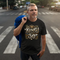 El Rey Es Diseño De Tipografía Retro De 50 Glam
