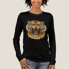 Camiseta Triblenda El rugido de la fuerza salvaje en cada franja