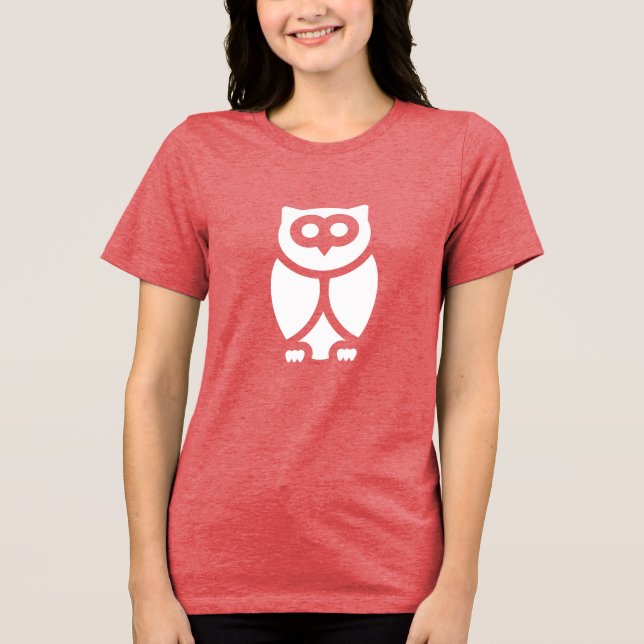 Camiseta Triblenda El sabio búho (Anverso)