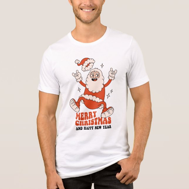 Camiseta Triblenda El Santa Claus de Rockin - Un Navidad amargo y fue (Anverso)
