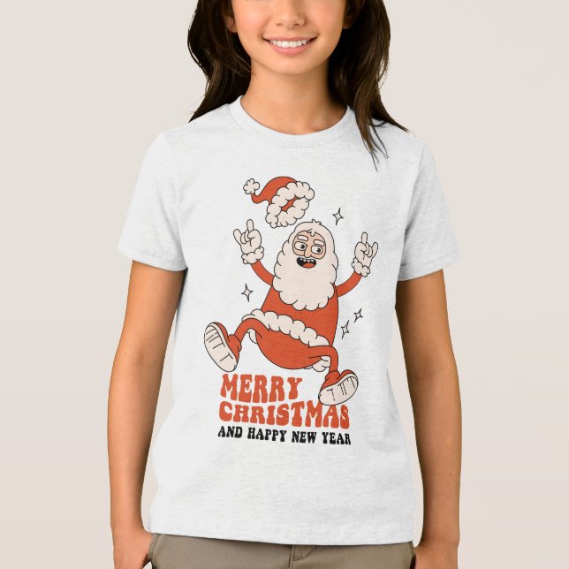 Camiseta Triblenda El Santa Claus de Rockin - Un Navidad amargo y fue (Anverso)