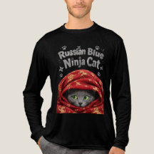El sigiloso y amiláceo: Gato Ninja Azul Ruso