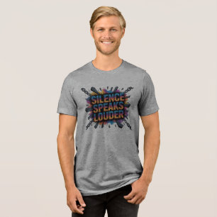 Camiseta Triblenda El silencio habla más fuerte