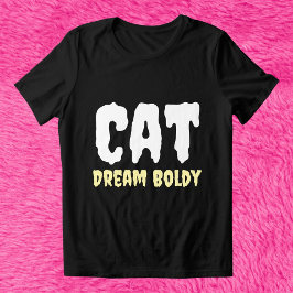 Camiseta Triblenda El sueño del gato es increíblemente gracioso retro