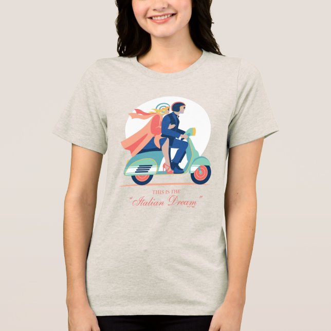 Camiseta Triblenda El sueño italiano: el Lotus blanco (Anverso)