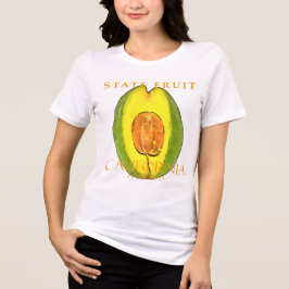 Camiseta Triblenda El Territorio De California Fruto El Aguacate