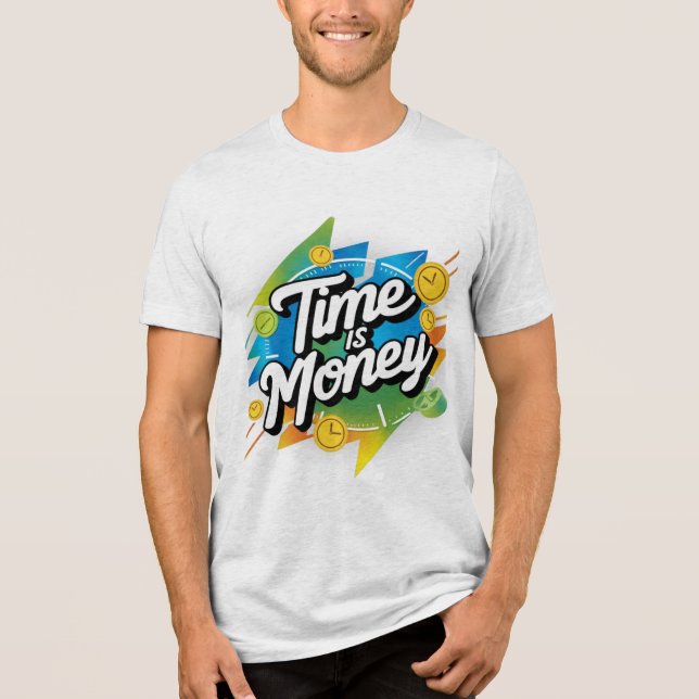Camiseta Triblenda El tiempo es dinero (Anverso)