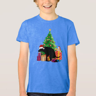 Camiseta Triblenda El tonto de Santa sorprende a los Navidades
