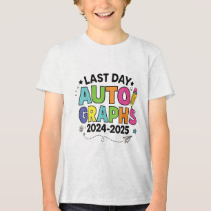 Camiseta Triblenda El Último Día De Las Autografías Escolares Termina