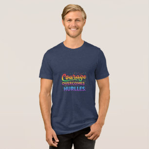 Camiseta Triblenda El valor supera los obstáculos