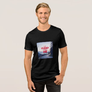 Camiseta Triblenda El viaje me hizo imparable – Frase Inspiradora