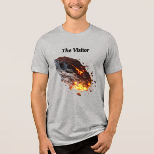 Camiseta Triblenda "El visitante", Rock espacial desde el espacio ext