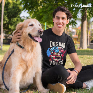 Camiseta Triblenda El voto de Dog Dad es gracioso en las elecciones d