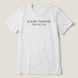 Camiseta Triblenda ELAINE THOMAS Mágicamente trendy Wand Sparkle Blac