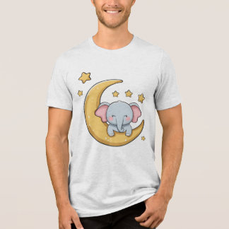 Camiseta Triblenda Elefante bebé durmiendo
