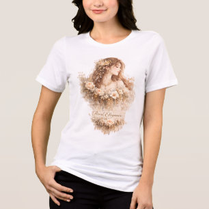 Camiseta Triblenda Elegancia Floral