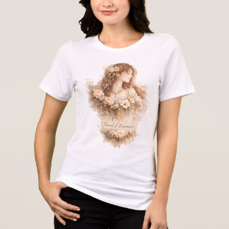 Camiseta Triblenda Elegancia Floral