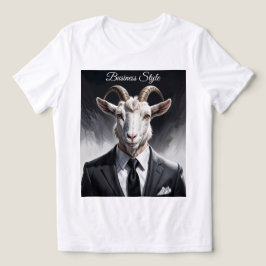 Camiseta Triblenda Elegant goat gentleman in formal portrait scene