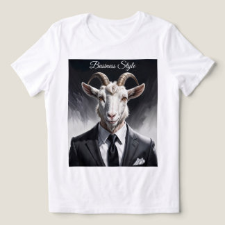Camiseta Triblenda Elegant goat gentleman in formal portrait scene