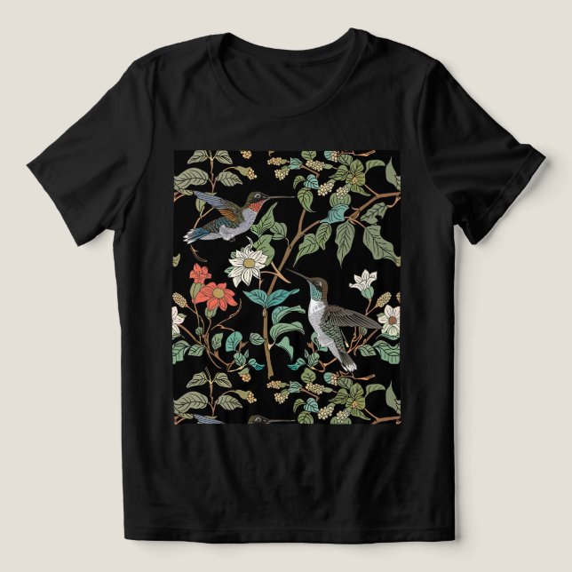 Camiseta Triblenda Elegant Hummingbird T-shirt (Diseño delantero )