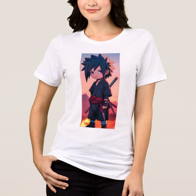 Camiseta Triblenda Elegante camiseta de diseño de tatuaje para mujere (Anverso)