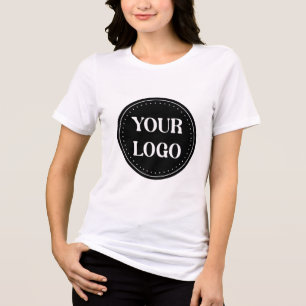 Camiseta Triblenda elegante, moderno, refinado y editable.