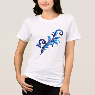 Camiseta Triblenda Elegante patrón ornamental marroquí Tradicional