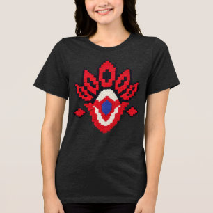 Camiseta Triblenda Elegante patrón ornamental marroquí   Tradicional 