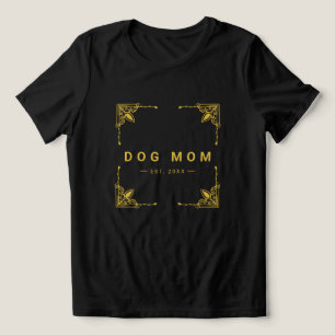 Camiseta Triblenda Elegante tee de triple mezcla negra para orgullosa