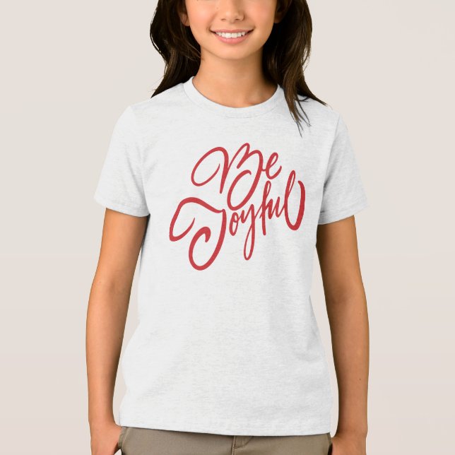 Camiseta Triblenda Elegante y alegre diseño de vacaciones (Anverso)