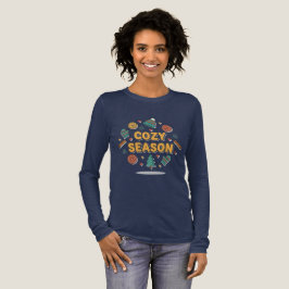 Camiseta Triblenda Elementos festivos de la temporada acogedora – Est