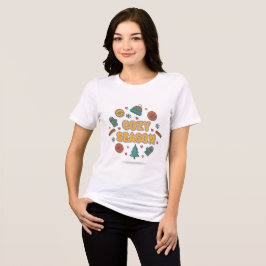 Camiseta Triblenda Elementos festivos de la temporada acogedora – Est