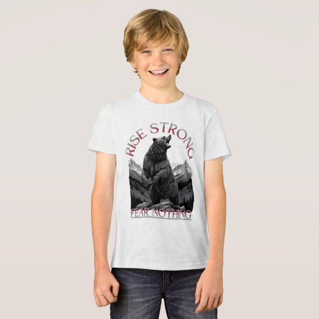 Camiseta Triblenda Elevar fuerte (Anverso Completo)