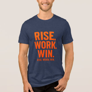 Camiseta Triblenda ELEVAR. TRABAJO. GANAR. - Inspirador T-Sh motivaci