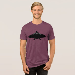 Camiseta Triblenda Elevar tu estilo con la silueta de OVNI retro