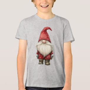 Camiseta Triblenda "Elf Tee, Navidades infantiles - Pequeño ayudante 