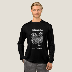 Camiseta Triblenda Elige a tu luchador: gallo demoníaco.