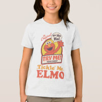 Elmo Retro Gráfico Agitando Me Hace Cosquillas