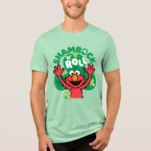 Camiseta Triblenda Elmo   Shamrock 'N' Roll