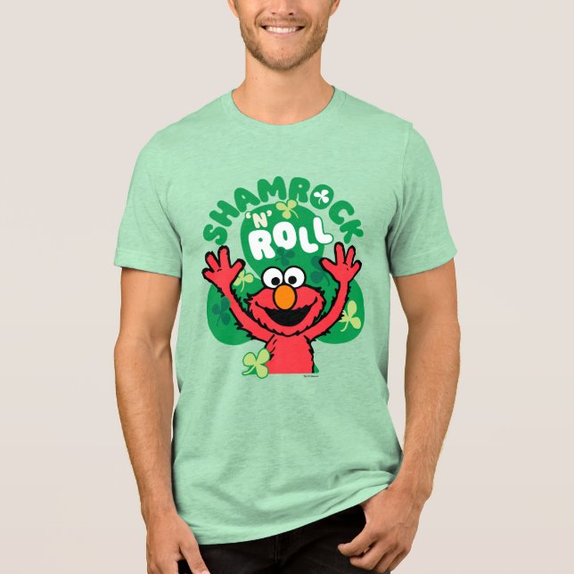 Camiseta Triblenda Elmo | Shamrock 'N' Roll (Anverso)
