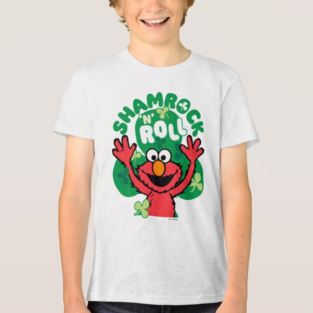 Camiseta Triblenda Elmo | Shamrock 'N' Roll (Anverso)