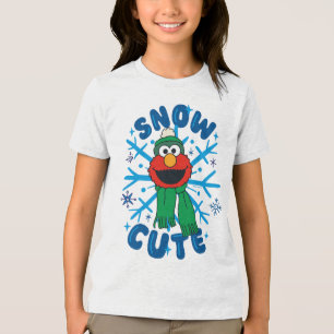 Camiseta Triblenda Elmo Snow Cute