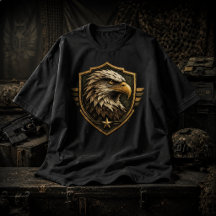 Emblema de águila militar crestada