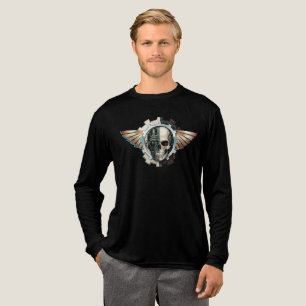 Camiseta Triblenda Emblema de Ala de Calavera