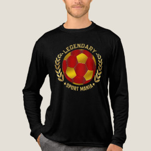 Camiseta Triblenda Emblema de equipo de fútbol personalizado Regalo