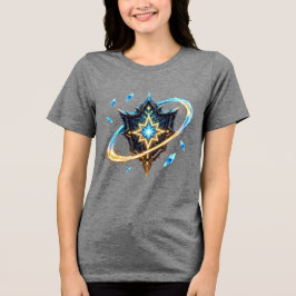 Camiseta Triblenda Emblema de fantasía con cuchillas flotantes – Ener