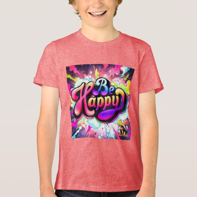 Camiseta Triblenda Embrace Joy (Anverso)