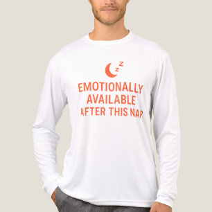 Camiseta Triblenda Emocionalmente Disponible Después De Esta Siesta D