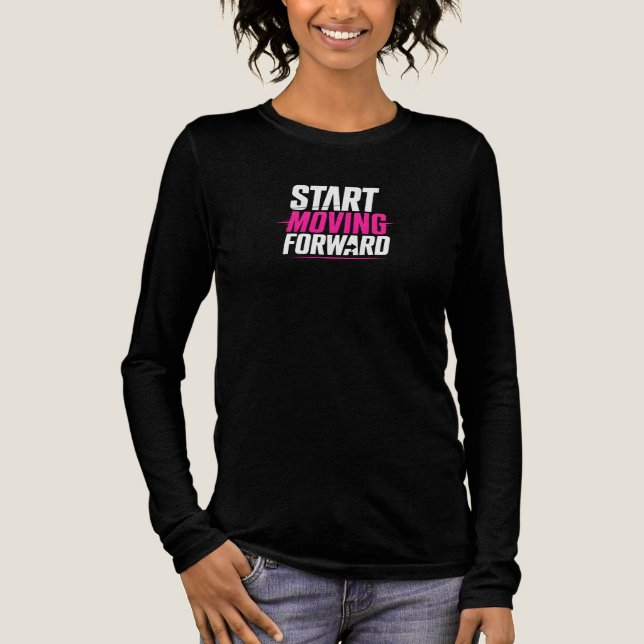 CAMISETA TRIBLENDA EMPIEZA A AVANZAR (Anverso)