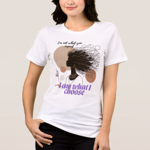 Camiseta Triblenda Empowered Woman Boho Art – I Am What I Choose